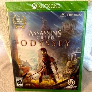 Assassin's Creed Odyssey Ultra 4k XBOX ONE X -Enhanced Edition Brand New Sealed